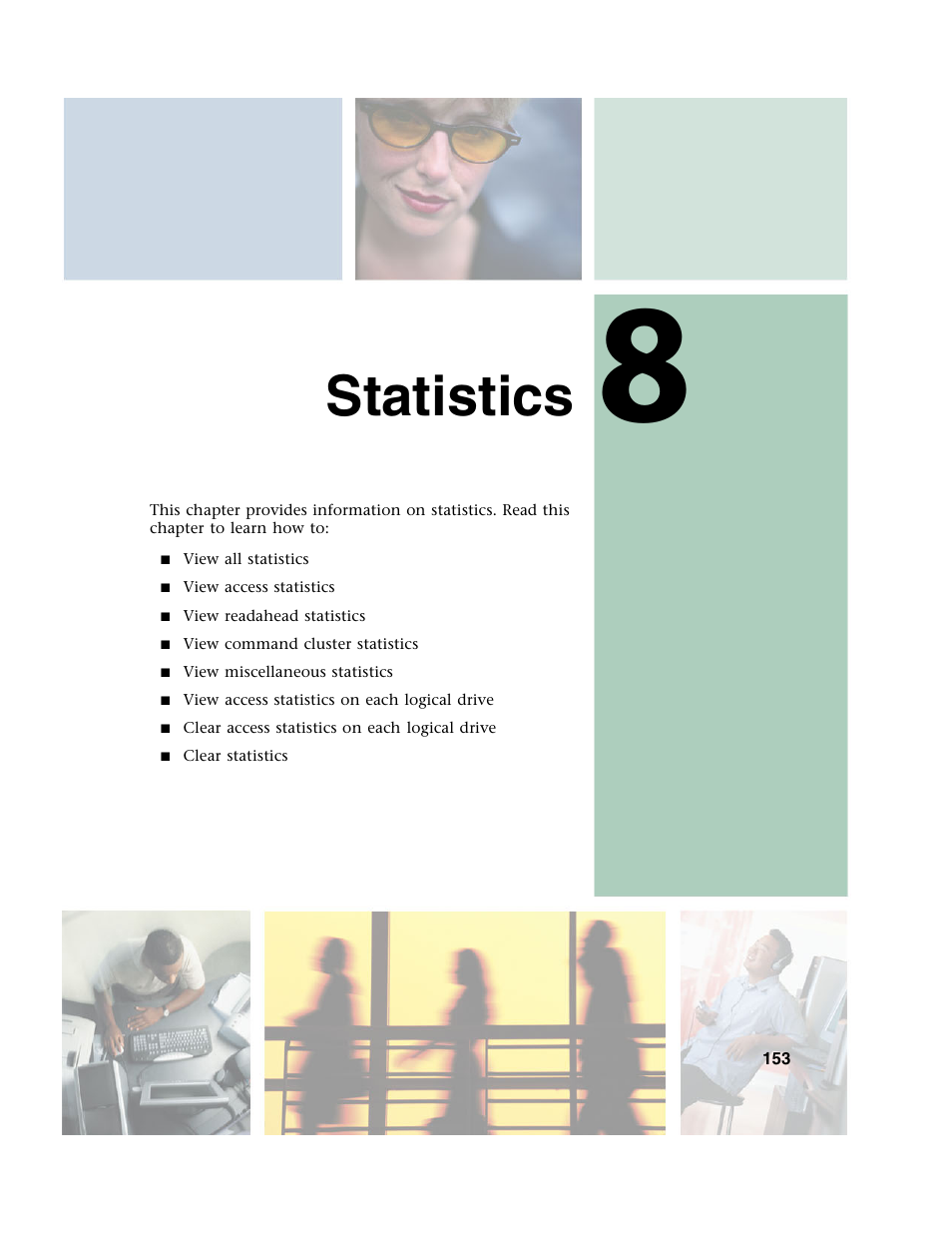 Statistics | Gateway 840 VT-100 User Manual | Page 158 / 250