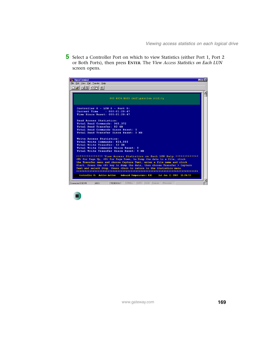 Gateway 840 VT-100 User Manual | Page 174 / 250