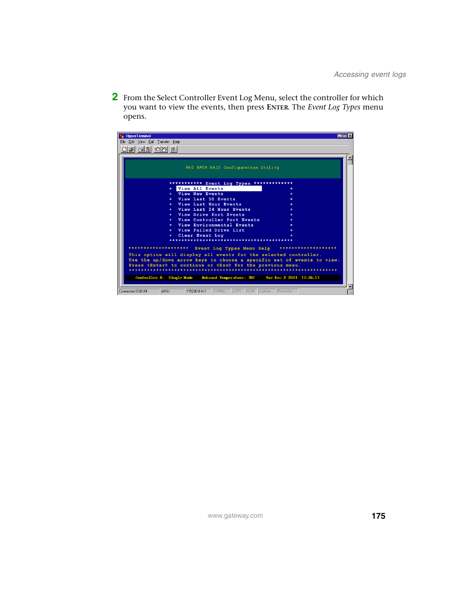 Gateway 840 VT-100 User Manual | Page 180 / 250