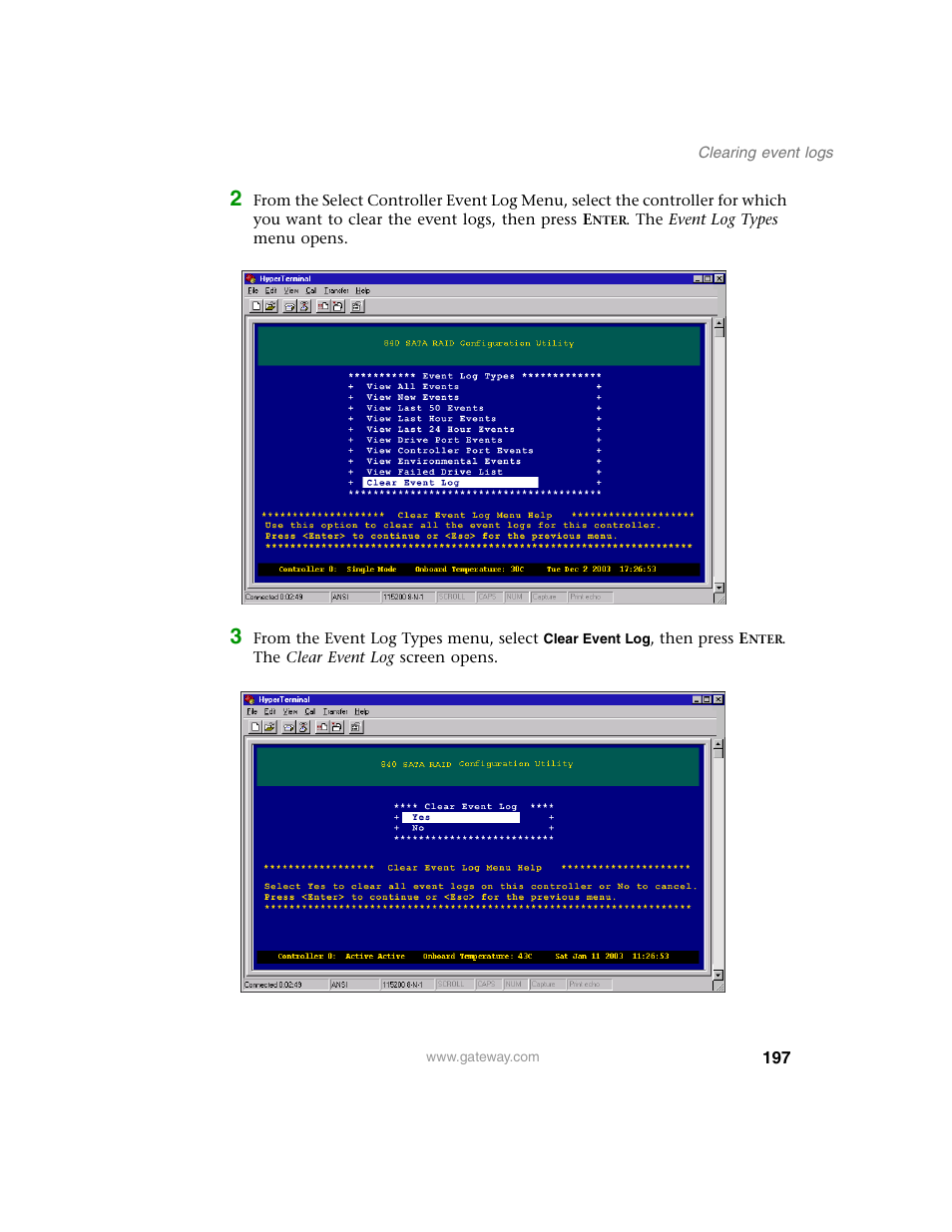 Gateway 840 VT-100 User Manual | Page 202 / 250