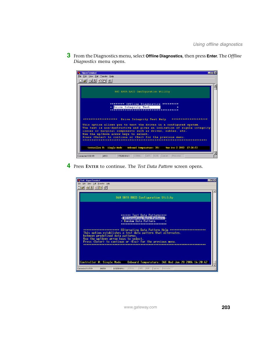 Gateway 840 VT-100 User Manual | Page 208 / 250