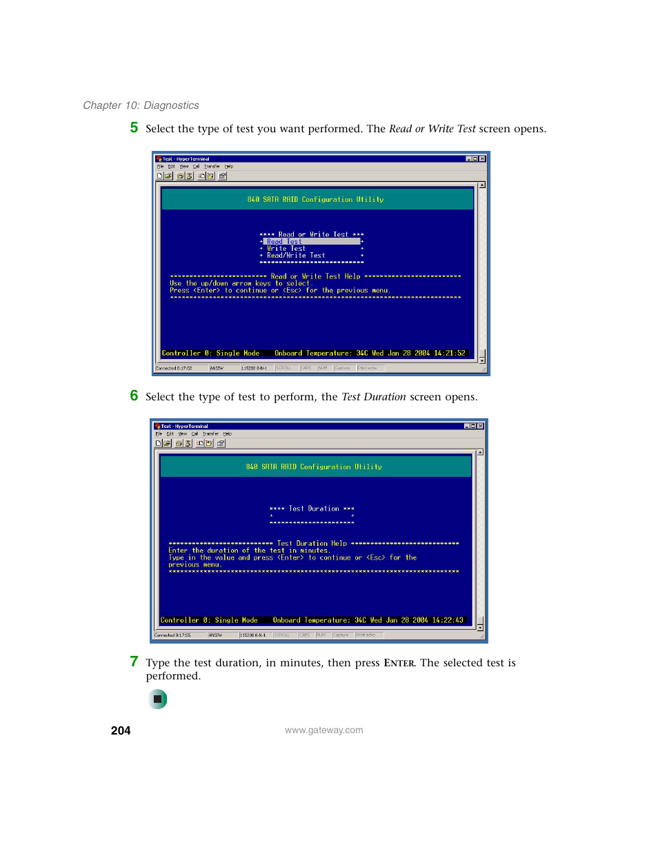 Gateway 840 VT-100 User Manual | Page 209 / 250