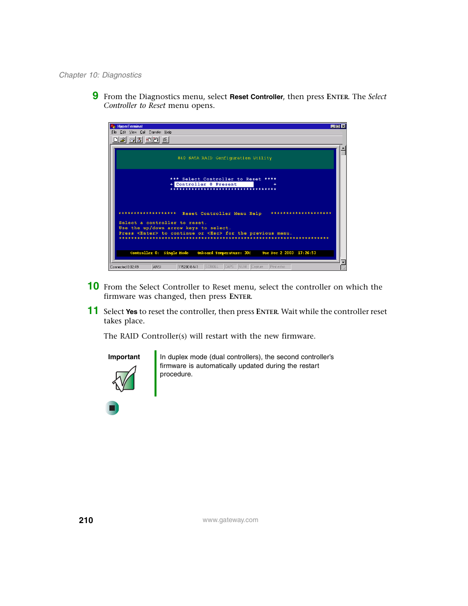 Gateway 840 VT-100 User Manual | Page 215 / 250