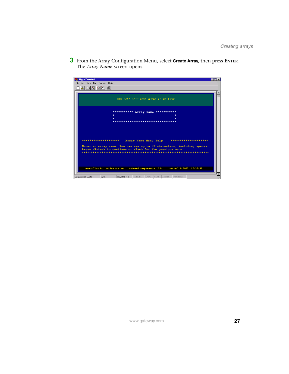 Gateway 840 VT-100 User Manual | Page 32 / 250