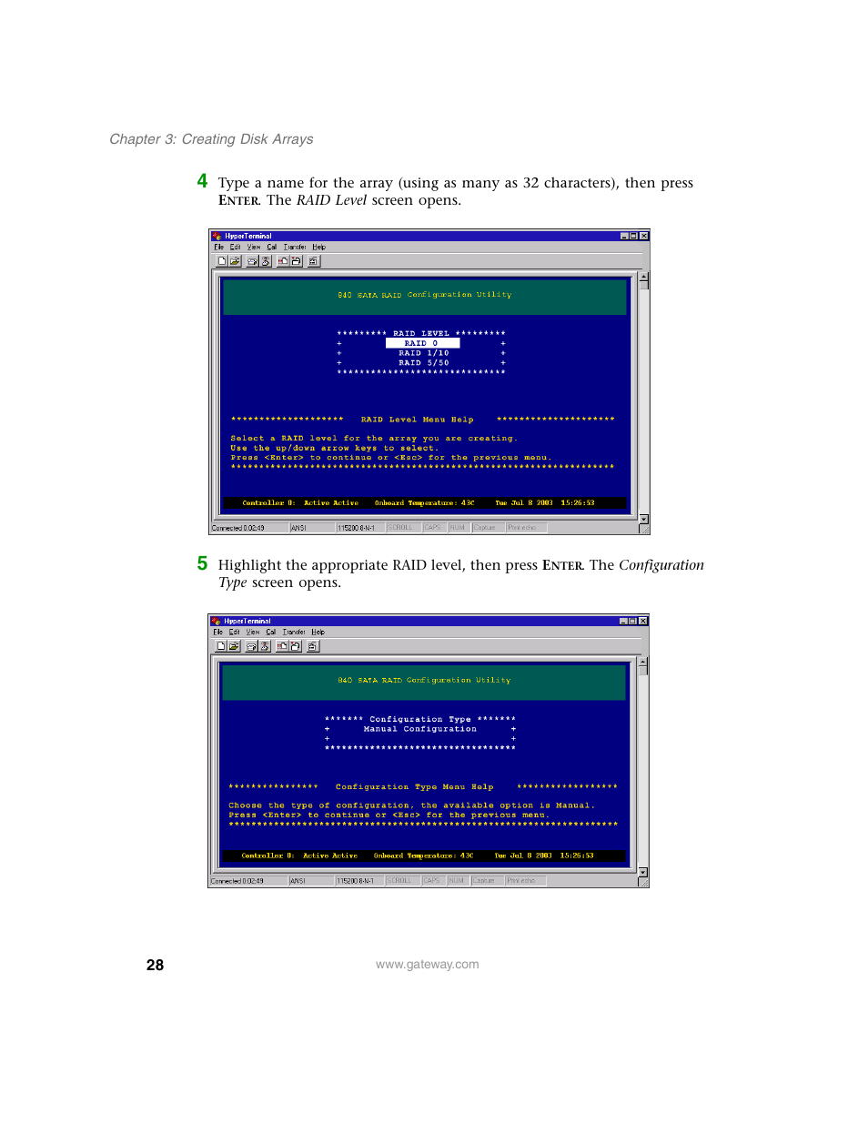 Gateway 840 VT-100 User Manual | Page 33 / 250