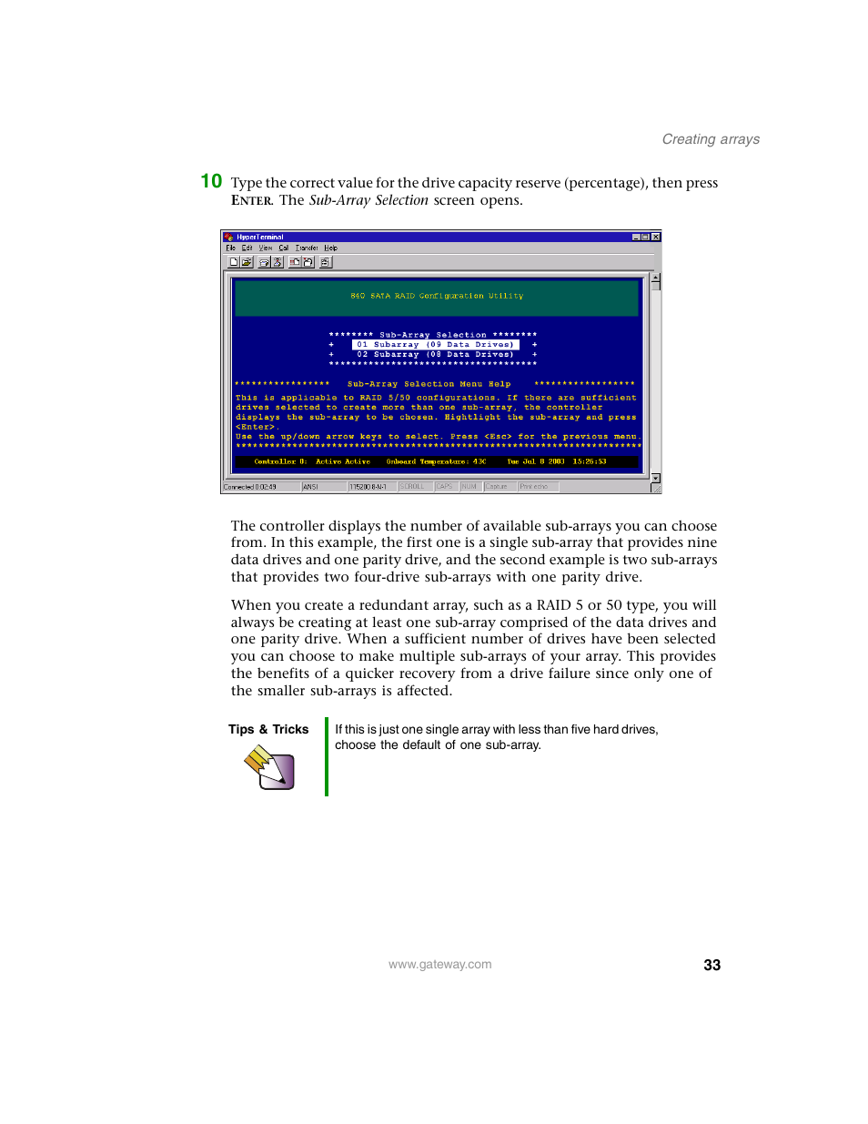 Gateway 840 VT-100 User Manual | Page 38 / 250