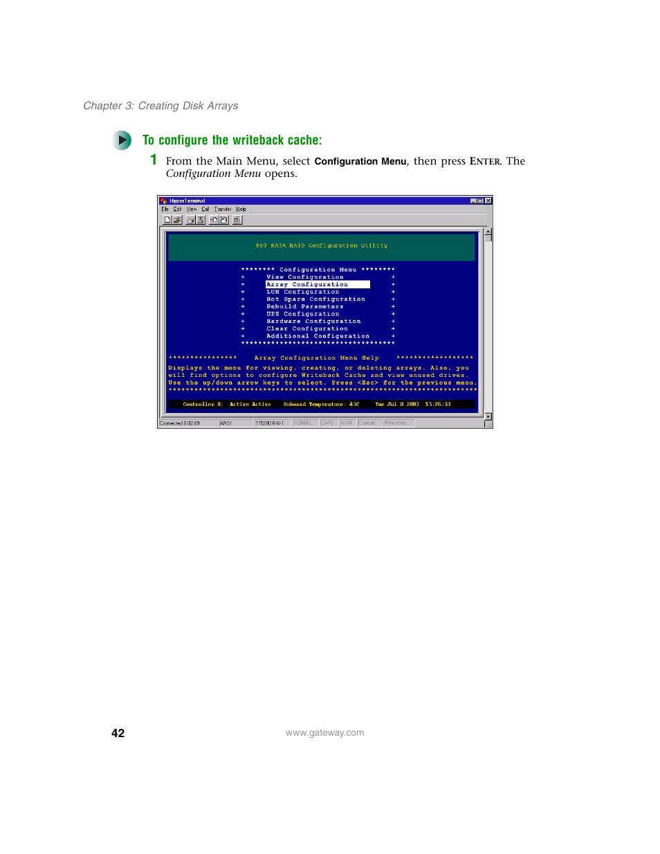 Gateway 840 VT-100 User Manual | Page 47 / 250