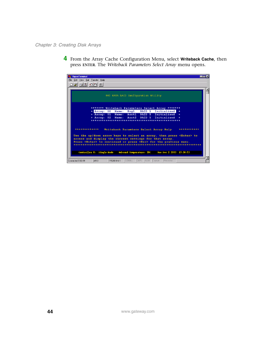 Gateway 840 VT-100 User Manual | Page 49 / 250