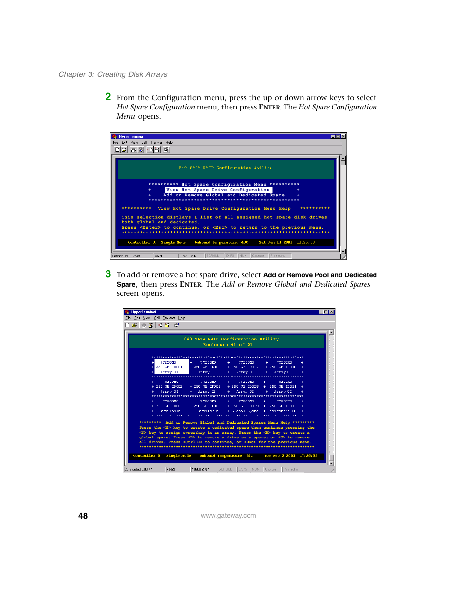Gateway 840 VT-100 User Manual | Page 53 / 250