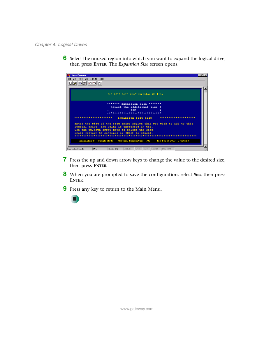 Gateway 840 VT-100 User Manual | Page 83 / 250