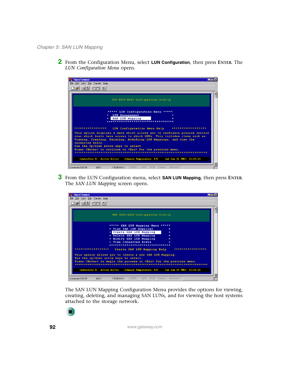 Gateway 840 VT-100 User Manual | Page 97 / 250