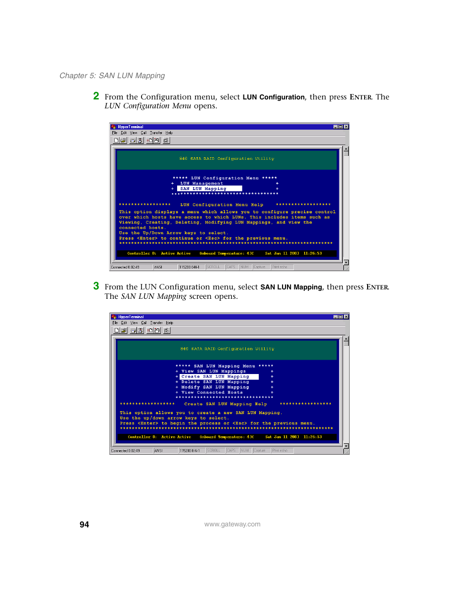 Gateway 840 VT-100 User Manual | Page 99 / 250