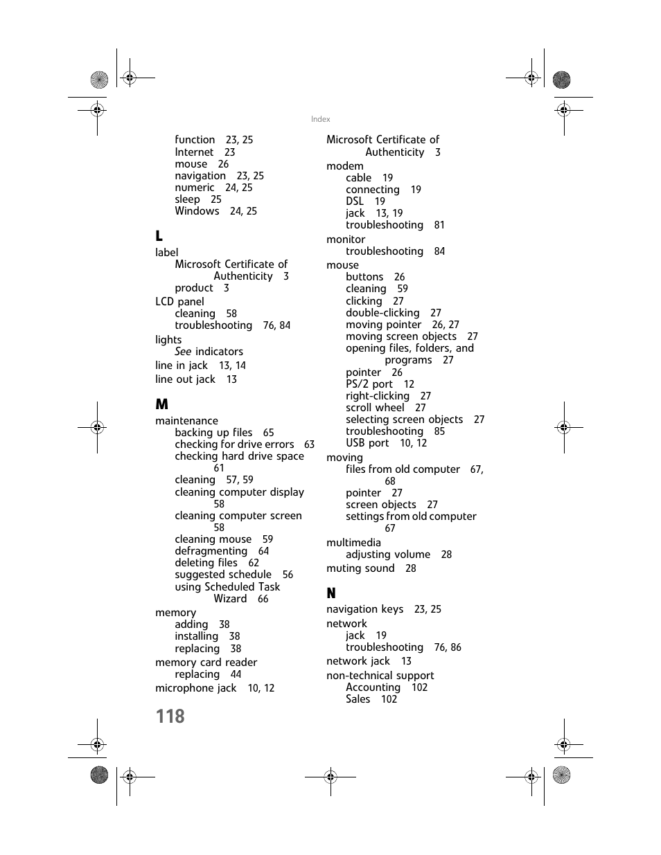 Gateway Profile 6 User Manual | Page 124 / 130