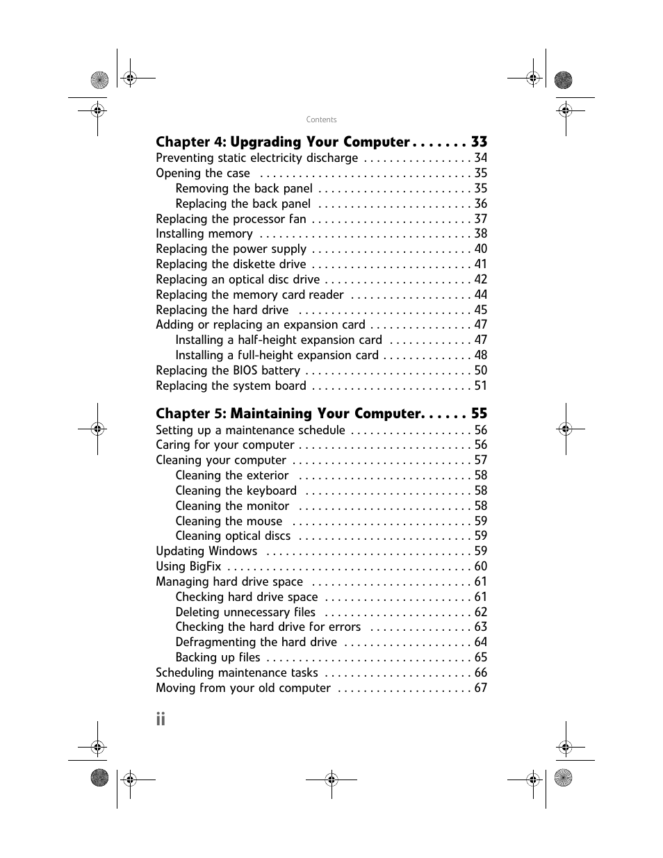 Gateway Profile 6 User Manual | Page 4 / 130