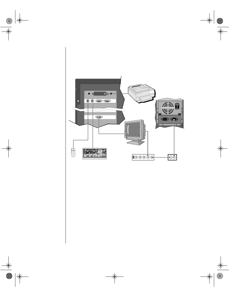 Connecting peripherals | Gateway ALR 9000 User Manual | Page 20 / 64