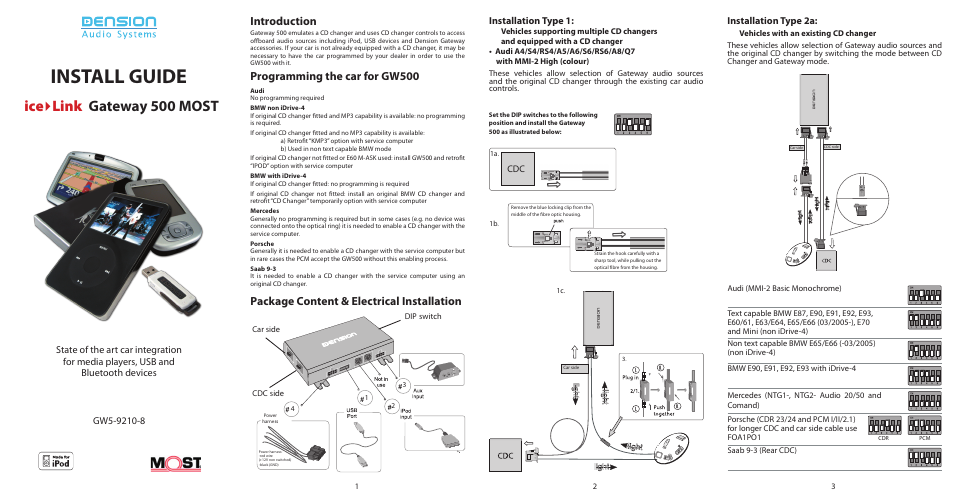 Gateway ICE4LINK GW5-9210-8 User Manual | 2 pages