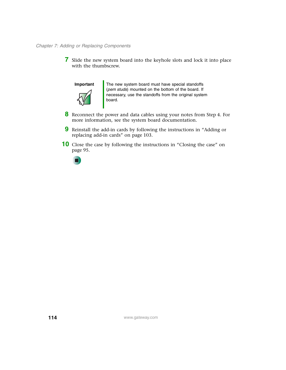 Gateway E SERIES E-6000 User Manual | Page 120 / 190