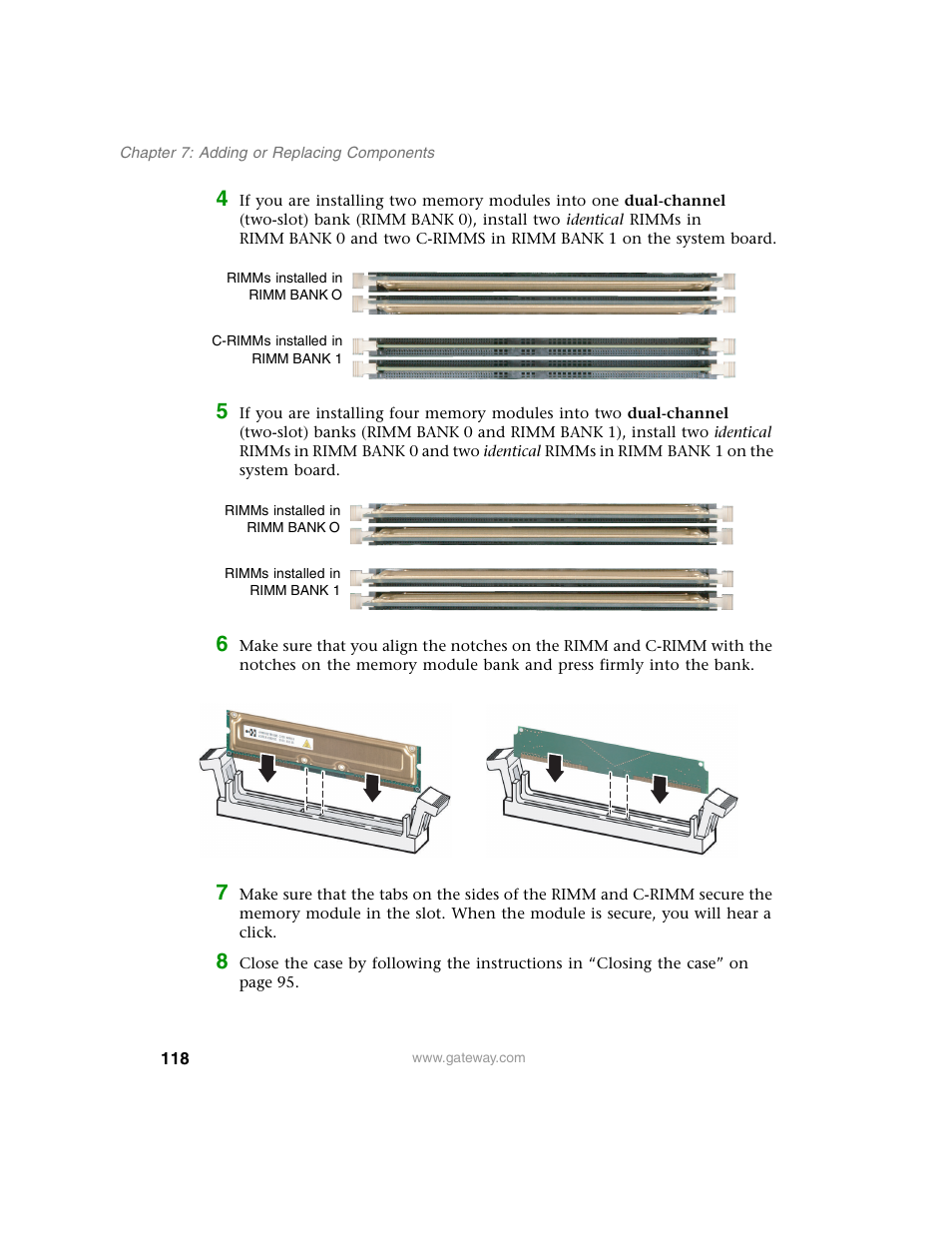 Gateway E SERIES E-6000 User Manual | Page 124 / 190