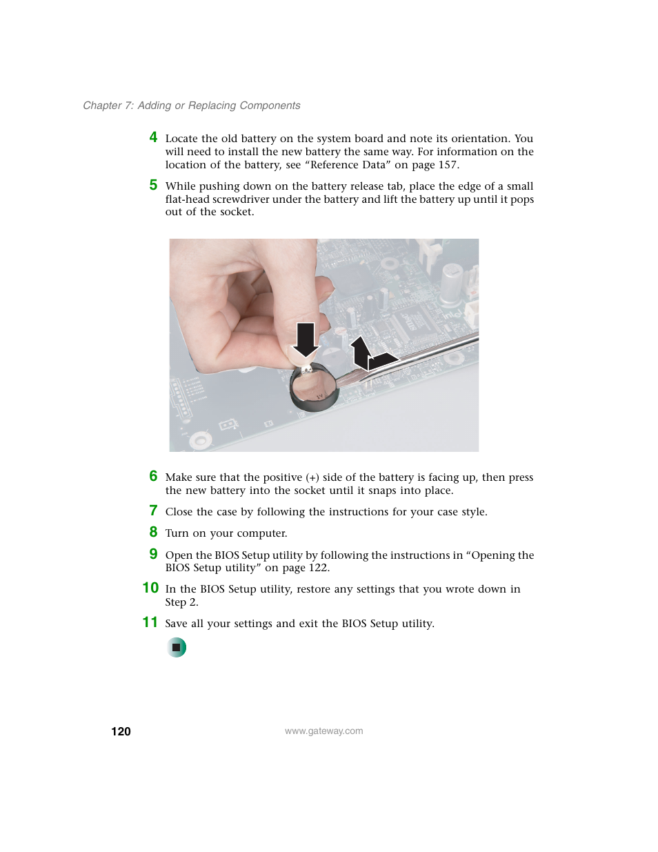 Gateway E SERIES E-6000 User Manual | Page 126 / 190