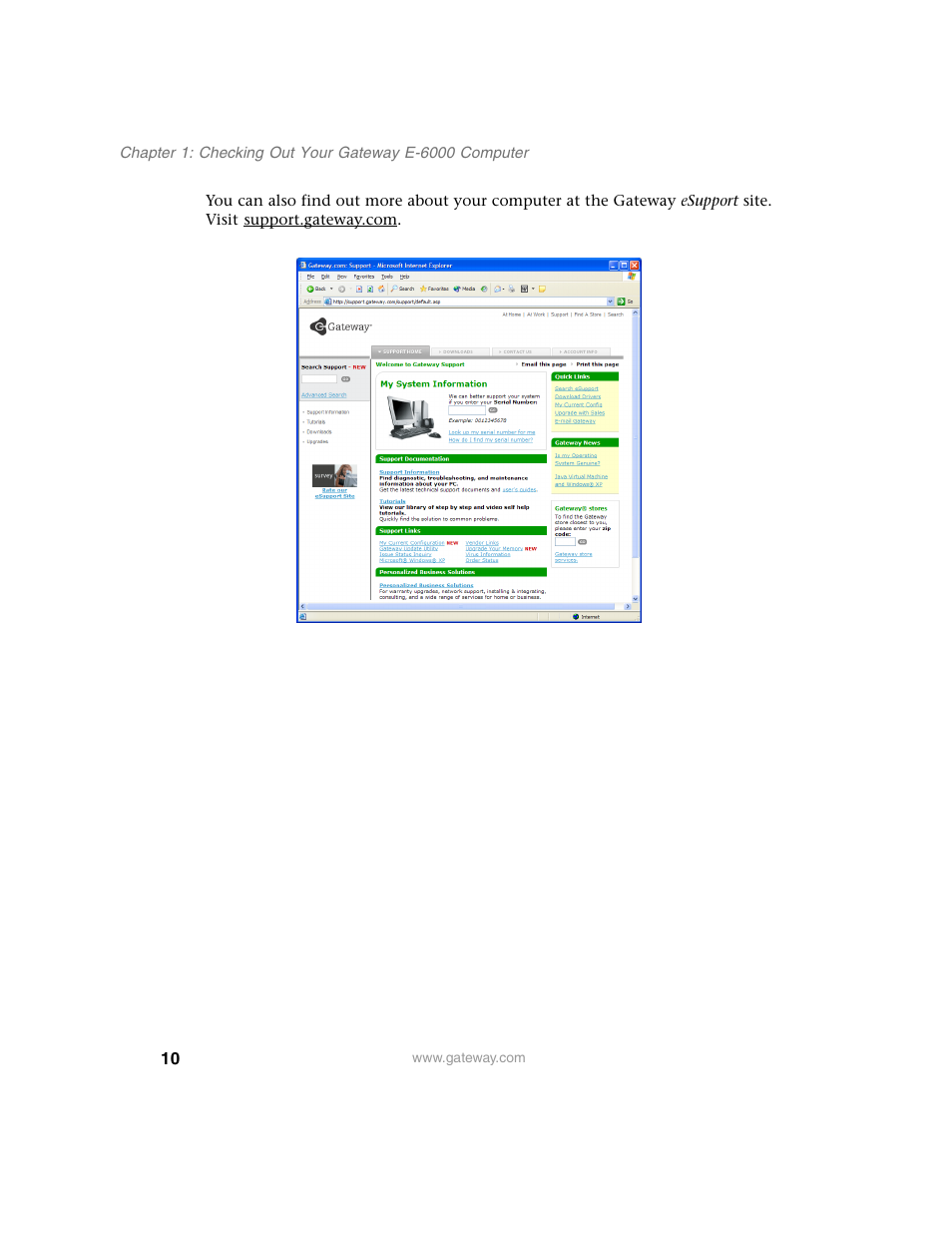 Gateway E SERIES E-6000 User Manual | Page 16 / 190