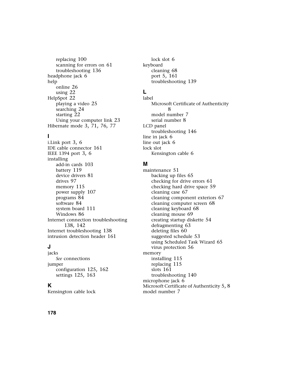 Gateway E SERIES E-6000 User Manual | Page 184 / 190