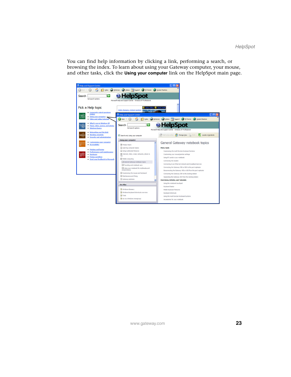 Gateway E SERIES E-6000 User Manual | Page 29 / 190