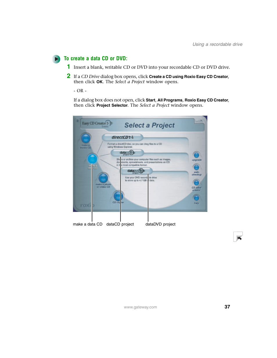 Gateway E SERIES E-6000 User Manual | Page 43 / 190