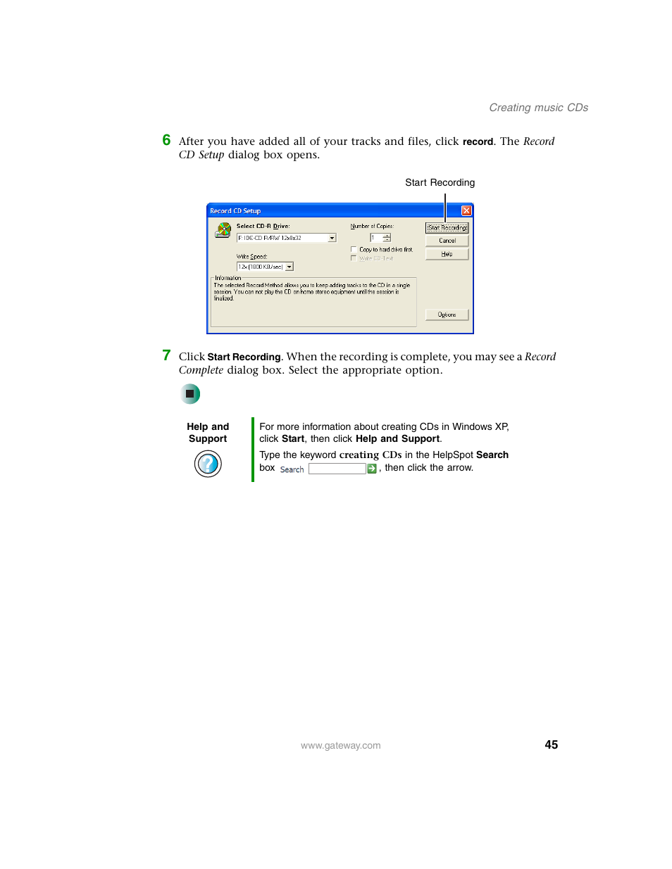 Gateway E SERIES E-6000 User Manual | Page 51 / 190