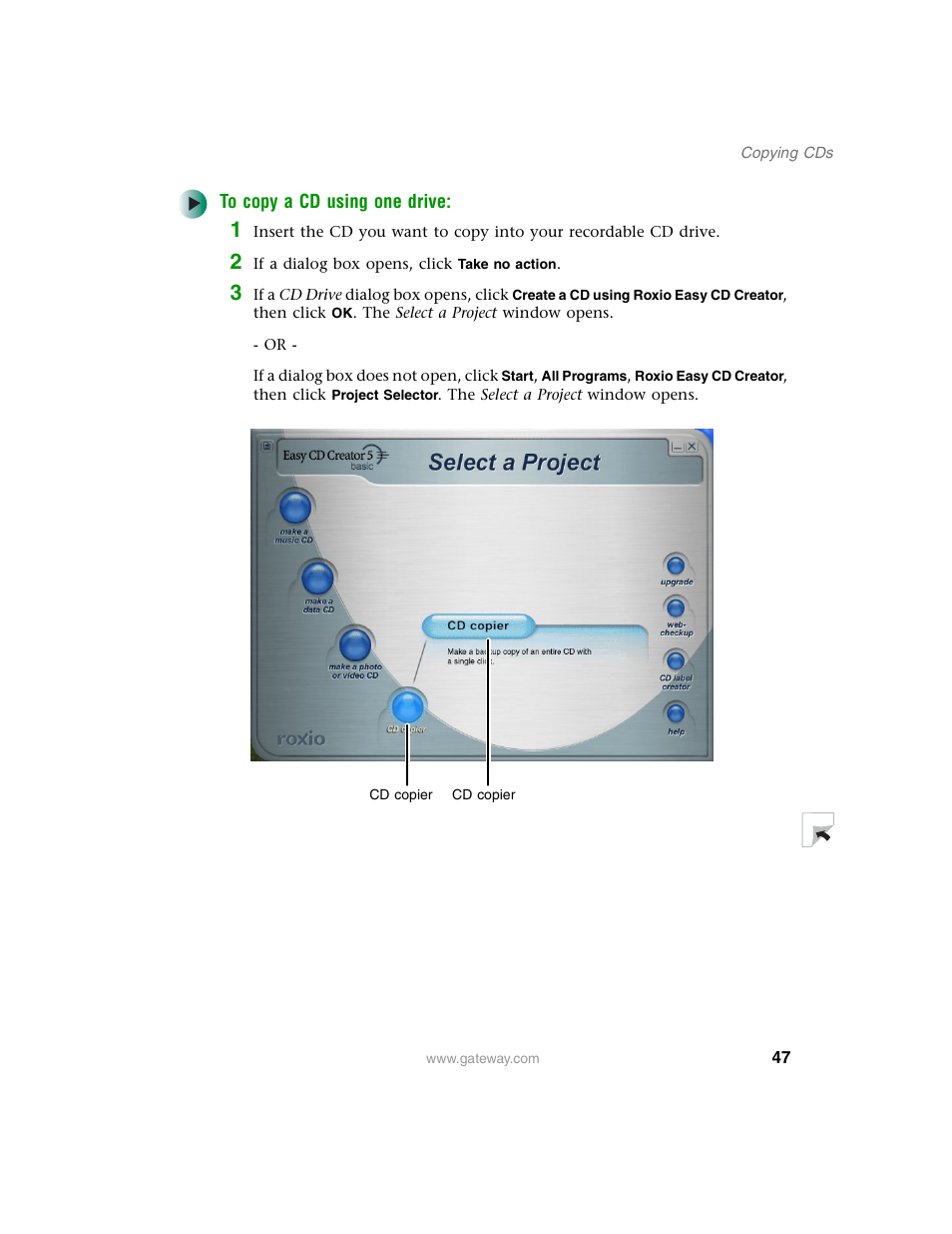 Gateway E SERIES E-6000 User Manual | Page 53 / 190
