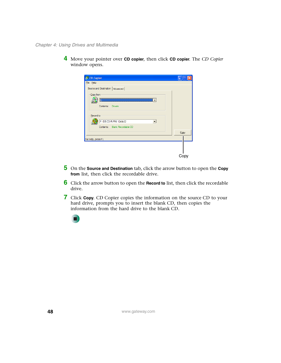 Gateway E SERIES E-6000 User Manual | Page 54 / 190