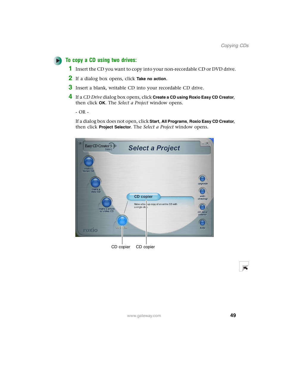 Gateway E SERIES E-6000 User Manual | Page 55 / 190