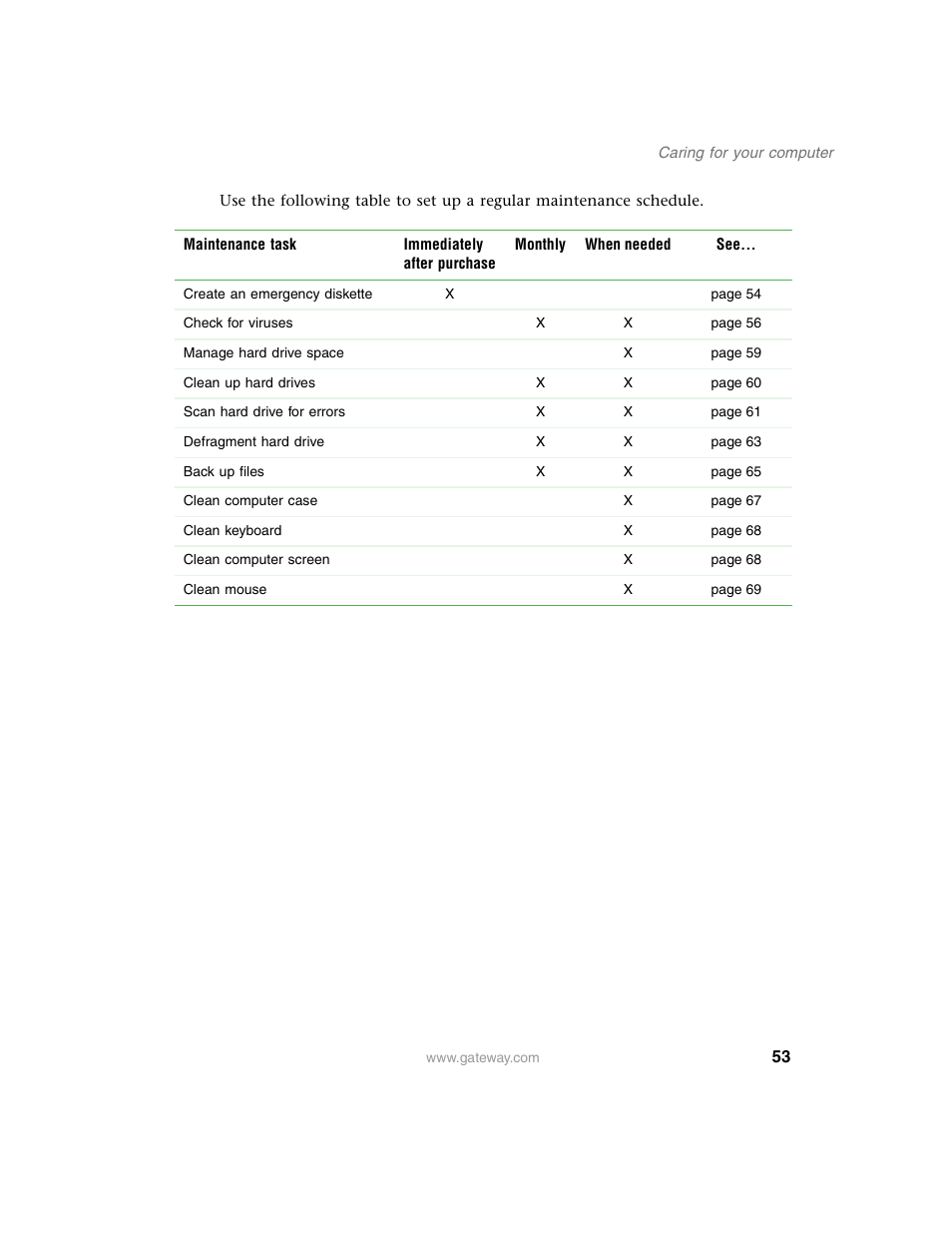 Gateway E SERIES E-6000 User Manual | Page 59 / 190
