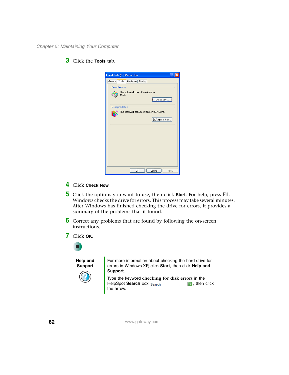 Gateway E SERIES E-6000 User Manual | Page 68 / 190