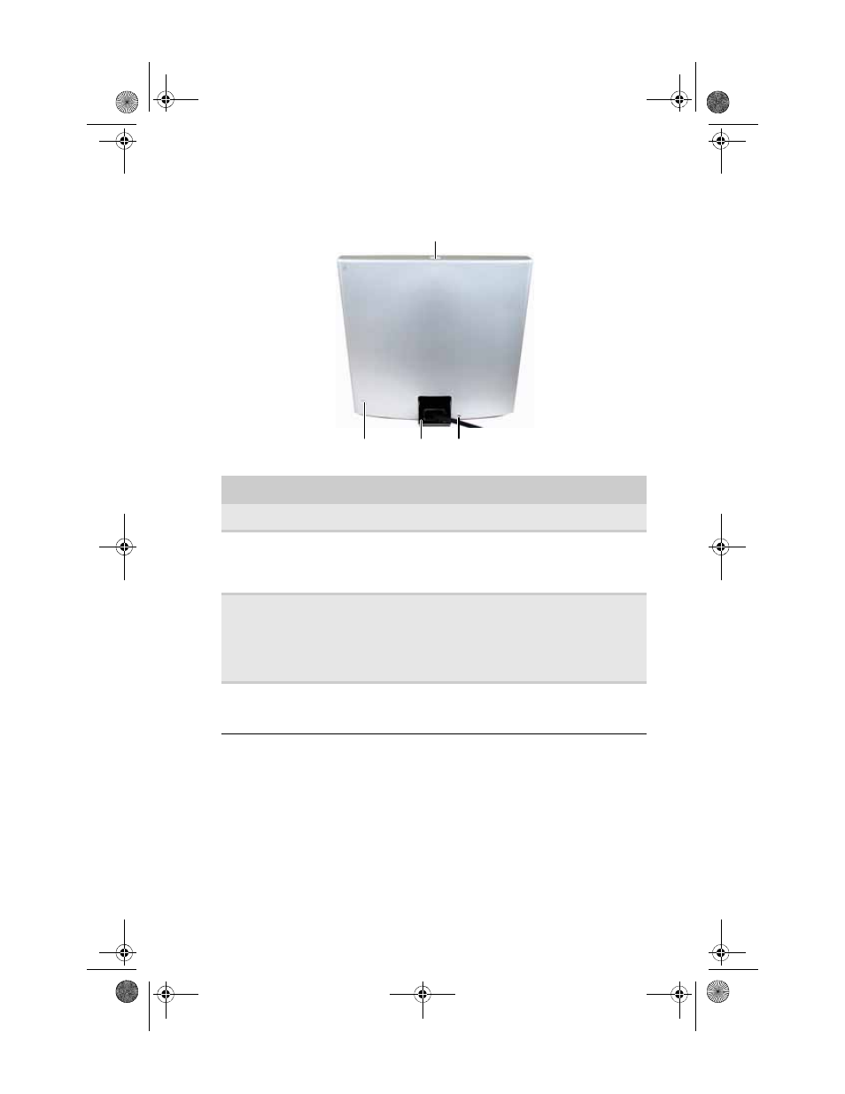 Back | Gateway SZSL95IN0XXXXXXXX User Manual | Page 13 / 132