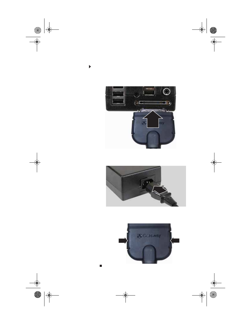 Connecting power, To connect power | Gateway SZSL95IN0XXXXXXXX User Manual | Page 21 / 132
