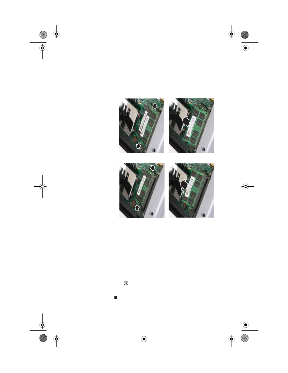 Upper memory slot | Gateway SZSL95IN0XXXXXXXX User Manual | Page 55 / 132