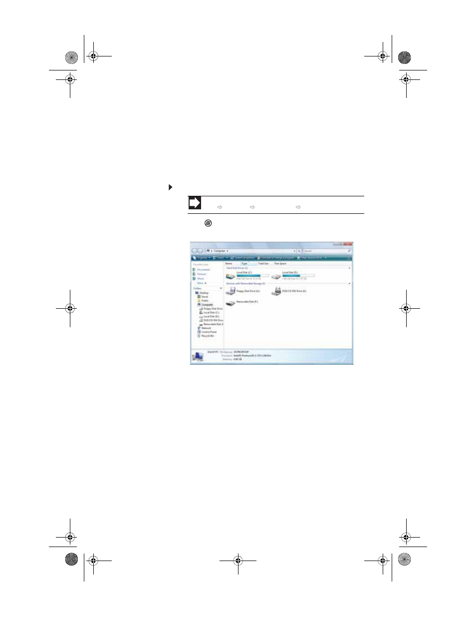 Managing hard drive space, Checking hard drive space, To check hard drive space | Gateway SZSL95IN0XXXXXXXX User Manual | Page 71 / 132