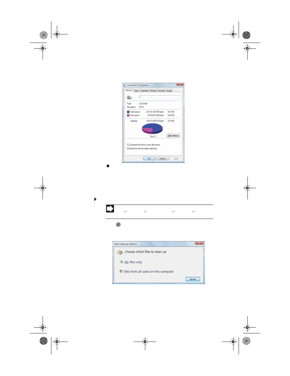 Deleting unnecessary files, To delete unnecessary files | Gateway SZSL95IN0XXXXXXXX User Manual | Page 72 / 132