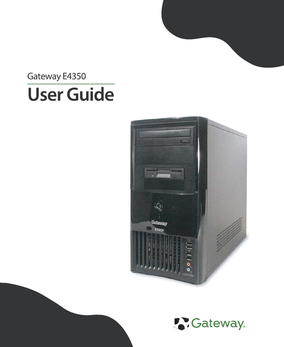 Gateway E4350 User Manual | 106 pages