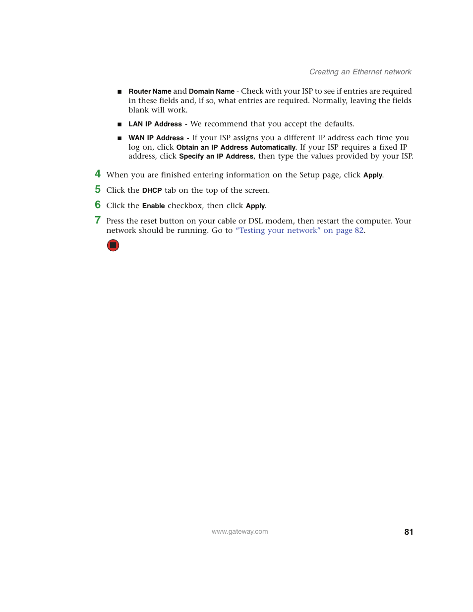 Gateway E4350 User Manual | Page 87 / 106