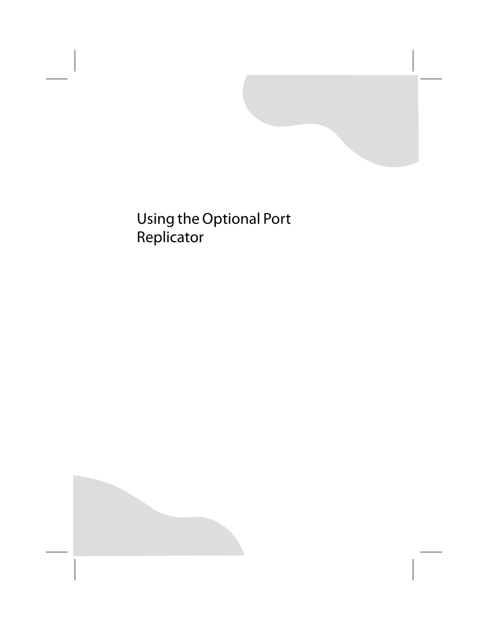 Using the optional port replicator, Using the, Chapter 8 | Gateway Convertible Tablet PC User Manual | Page 115 / 186