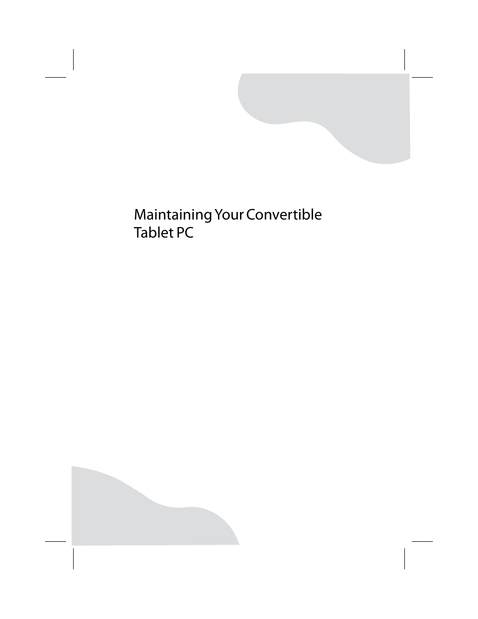 Maintaining your convertible tablet pc, Chapter 9 | Gateway Convertible Tablet PC User Manual | Page 123 / 186