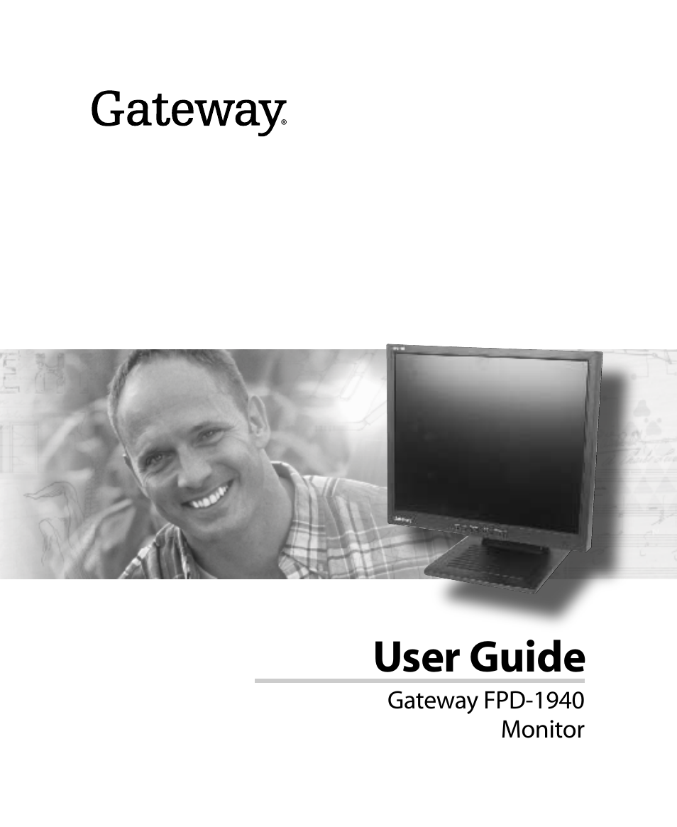 Gateway FPD-1940 User Manual | 32 pages