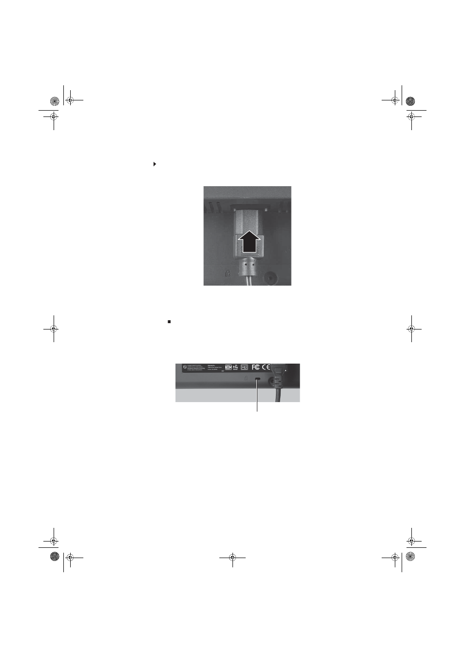 Connecting power, To connect power, Connecting a security cable | Connecting power connecting a security cable | Gateway FPD2475W User Manual | Page 11 / 42