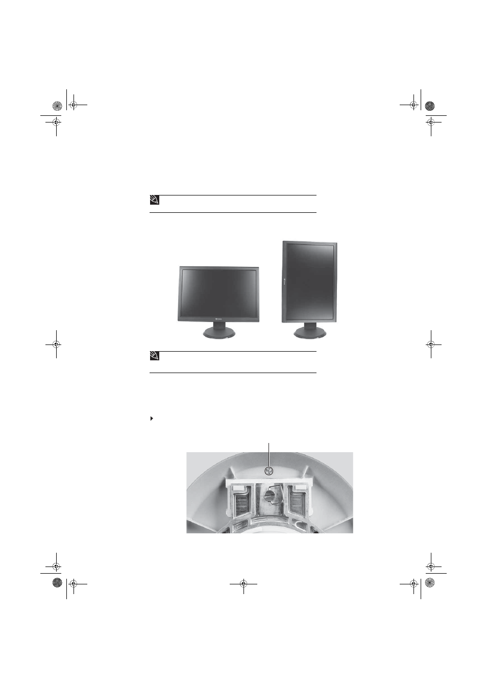 Adjusting the stand, Rotating the screen, Adjusting monitor height tension | To adjust your monitor’s height tension | Gateway FPD2475W User Manual | Page 12 / 42