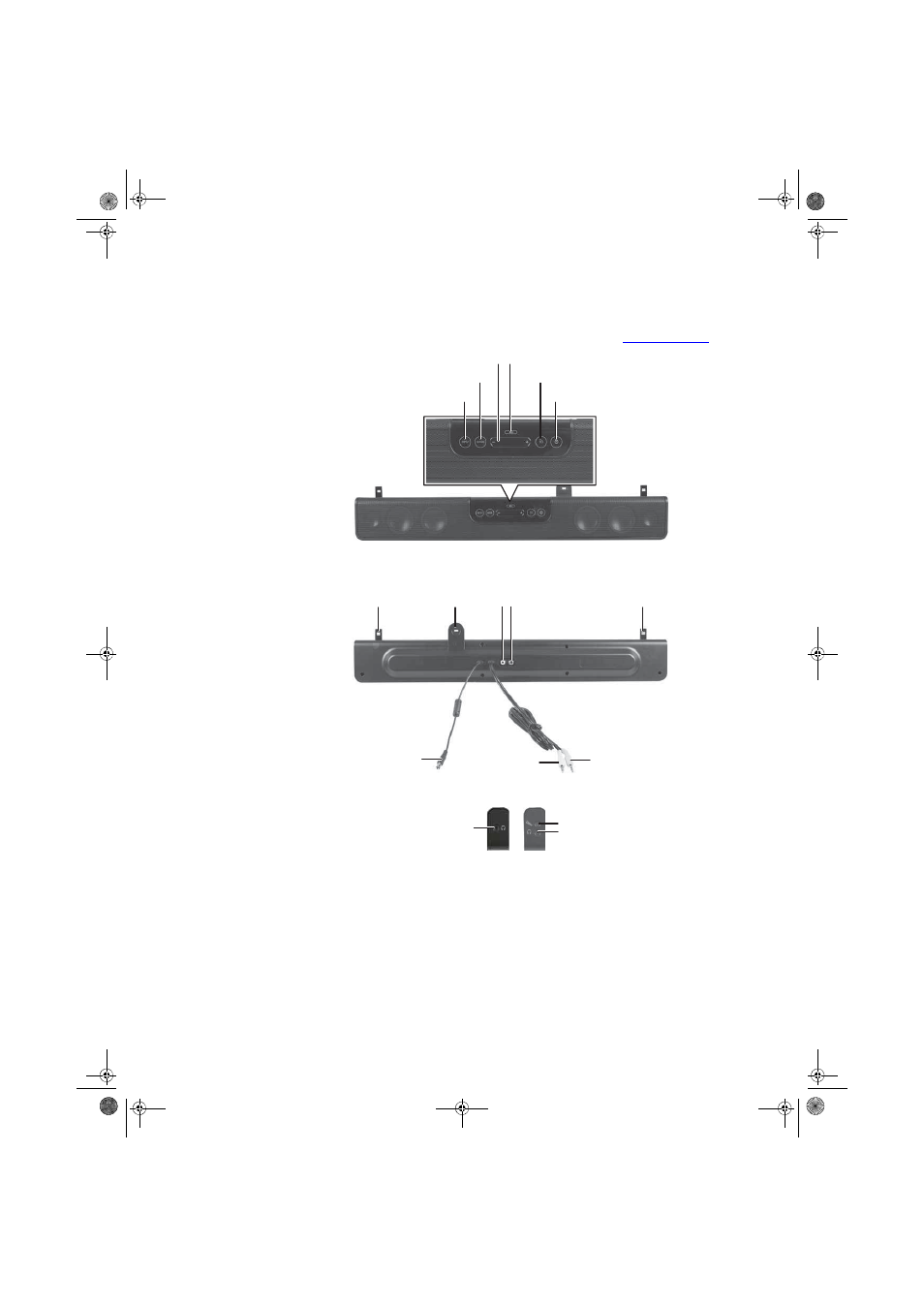 Setting up the optional speaker bar | Gateway FPD2475W User Manual | Page 15 / 42