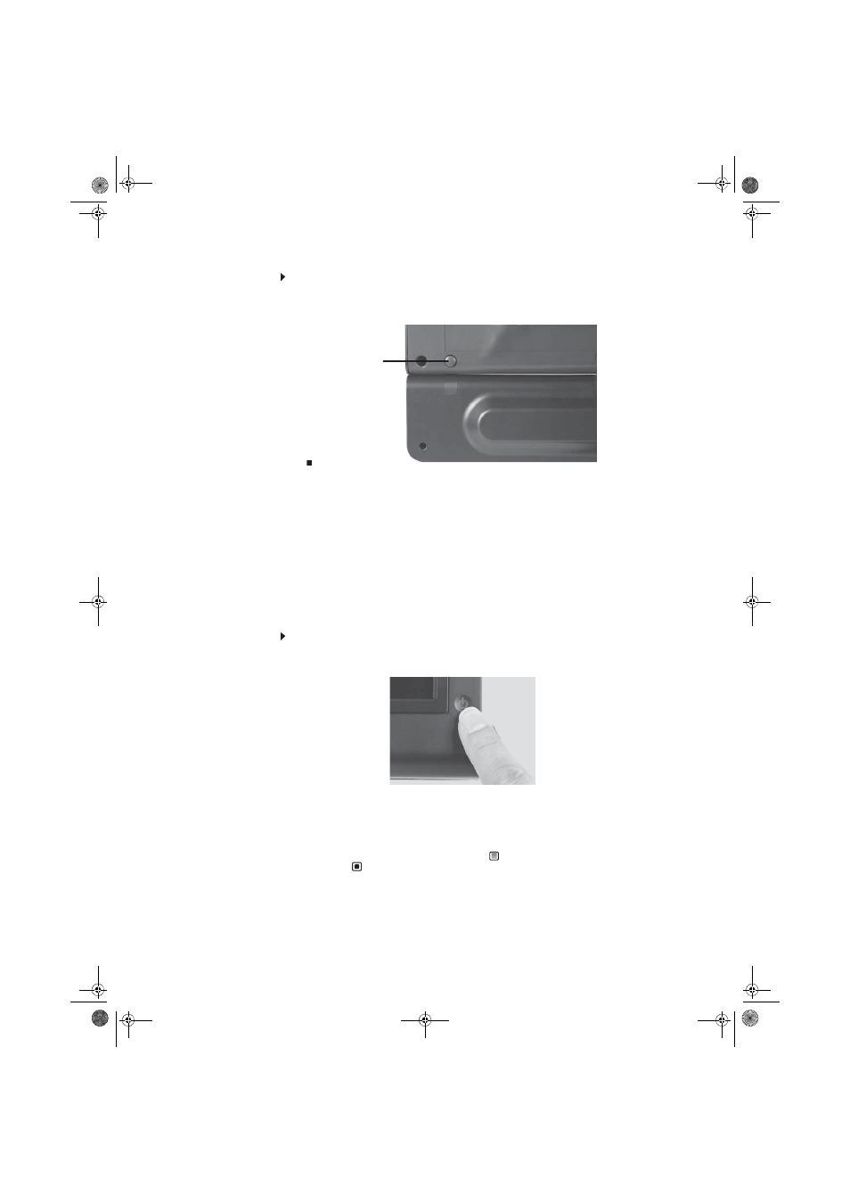 To remove the speaker bar, Starting the monitor, Using the eztouch menu buttons | Turning on the monitor, To start the monitor | Gateway FPD2475W User Manual | Page 17 / 42