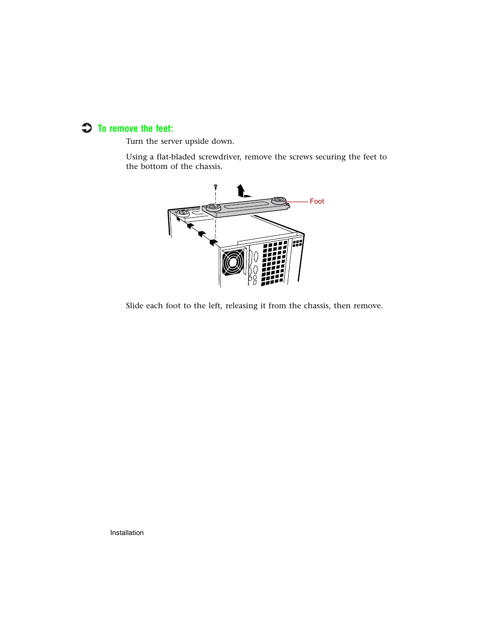 Removing the feet | Gateway 8400 User Manual | Page 11 / 34