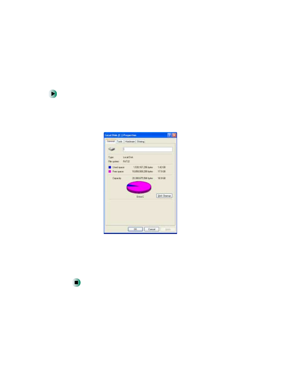 Using disk cleanup | Gateway 400 User Manual | Page 194 / 278