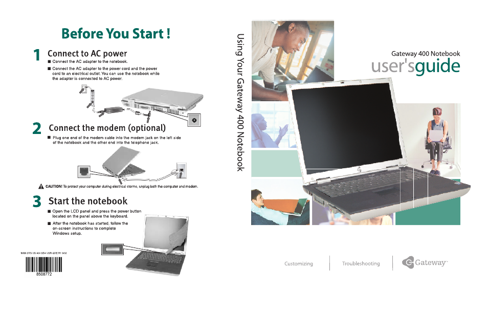 Gateway 400 User Manual | Page 278 / 278